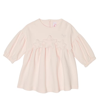 Baby star-patch cotton-blend top | Il Gufo