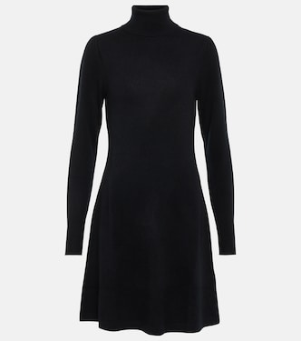 فستان قصير من الصوف والكشمير | Jardin des Orangers