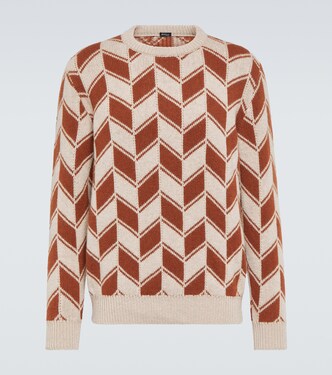 Jersey de cachemir en intarsia | Kiton