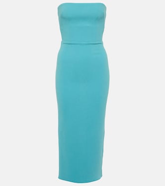 Strapless midi dress | Alex Perry