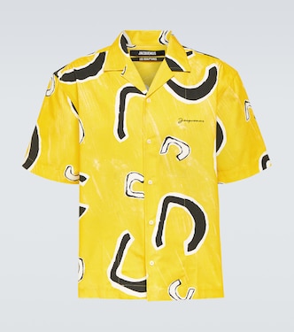 Jean printed cotton bowling shirt | Jacquemus