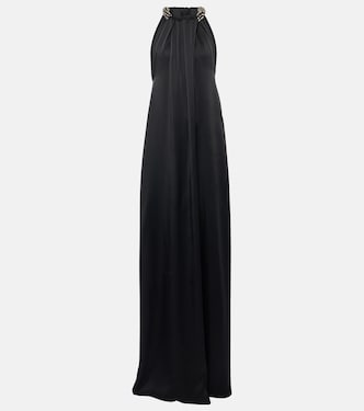 Embroidered halterneck gown | Stella McCartney
