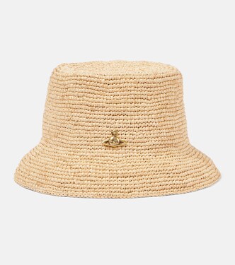 Orb raffia bucket hat | Vivienne Westwood