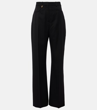 Pantalon évasé Sauge en laine | Jacquemus
