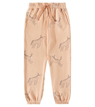 بنطلون رياضي من القطن الجيرسيه بطبعات Inga | Liewood