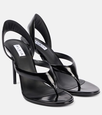 Infradito leather thong sandals | Alaïa