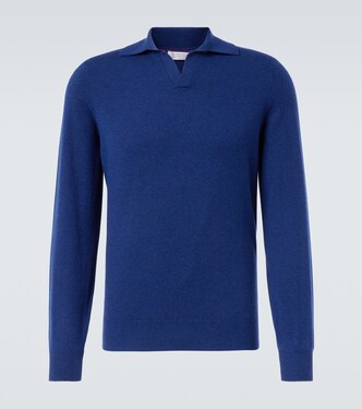 Cashmere polo sweater | Brunello Cucinelli