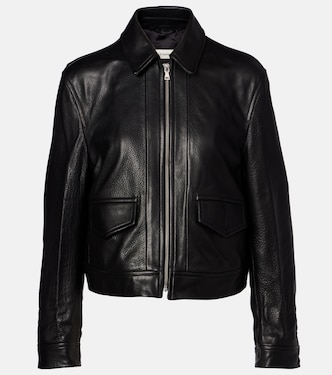 Layne leather jacket | Nour Hammour