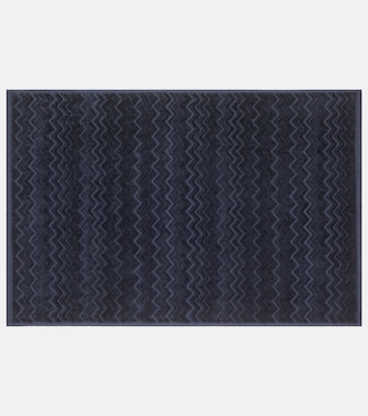 Zigzag cotton bath mat | Missoni