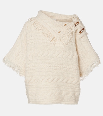 Blanche cable-knit cotton-blend sweater | Marant Etoile