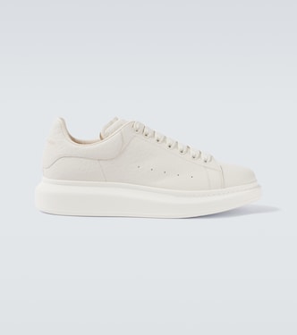 Oversized leather sneakers | McQueen