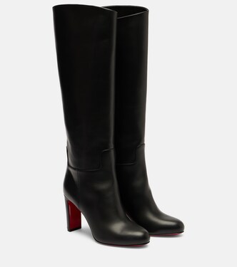 Leather knee-high boots | Christian Louboutin