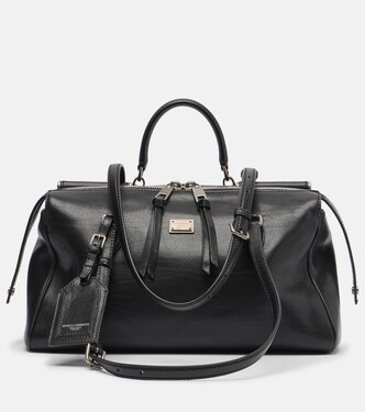 Vittoria leather tote bag | Dolce&Gabbana