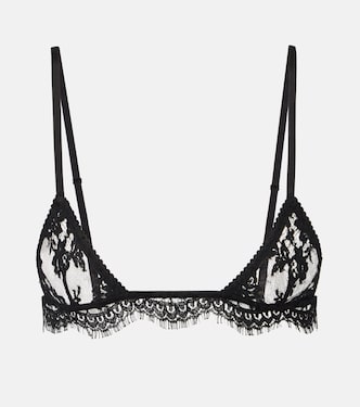 Top de encaje en mezcla de algodón | Dolce&Gabbana