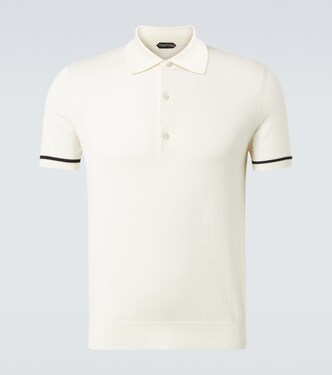 캐시미어 실크 폴로 셔츠 | Tom Ford