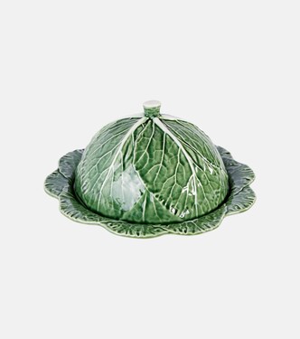 Cabbage earthenware cheese tray | Bordallo Pinheiro