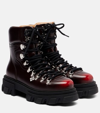 Platform combat boots | Ganni