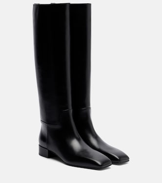 Classic Square leather knee-high boots | Christen
