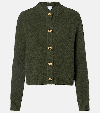 Knot cotton and wool-blend cardigan | Bottega Veneta