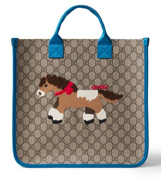 GG Canvas embroidered shopper | Gucci Kids