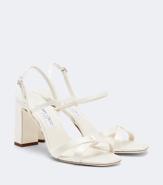 Elsy satin slingback sandals | Jimmy Choo
