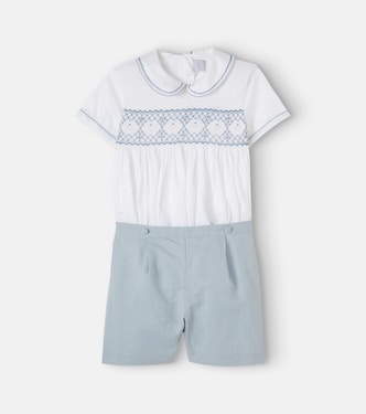 Cotton top and shorts set | Pepa London