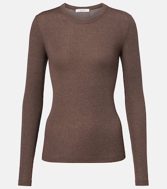 Ribbed-knit T-shirt | Max Mara