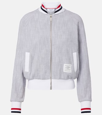 Cotton-blend bomber jacket | Thom Browne