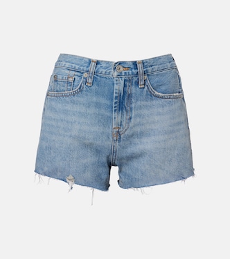 June denim shorts | 7 For All Mankind