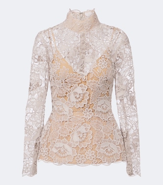 Guipure lace top | Elie Saab