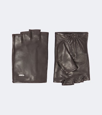 Fingerlose Handschuhe Biker aus Leder | Our Legacy