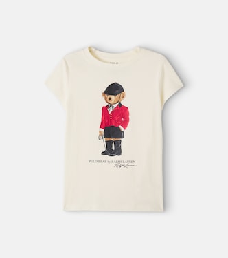 T-shirt Polo Bear in jersey di cotone | Polo Ralph Lauren Kids