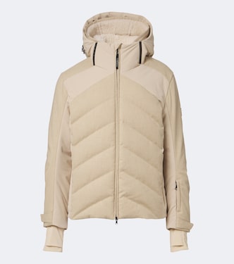 Flann flannel down ski jacket | Bogner