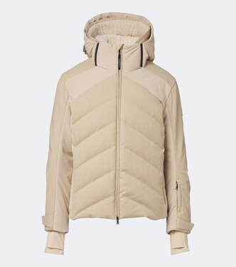 Flann flannel down ski jacket | Bogner