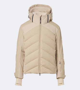 Flann flannel down ski jacket | Bogner