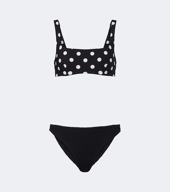 Colette polka-dot bikini | Hunza G