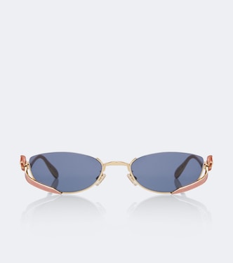 Dior Bow B1U oval sunglasses | Dior Eyewear