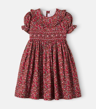 Robe Silvana en coton à fleurs | La Coqueta