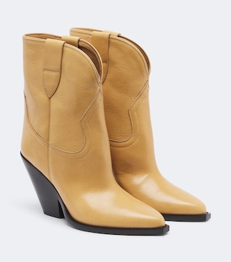 Leyane leather cowboy boots | Isabel Marant