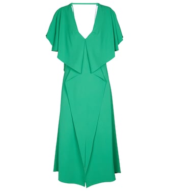 Robe midi Dolan en crêpe | Roland Mouret