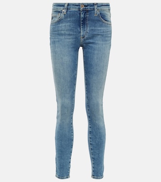 Jean skinny Legging Ankle à taille mi-haute | AG Jeans