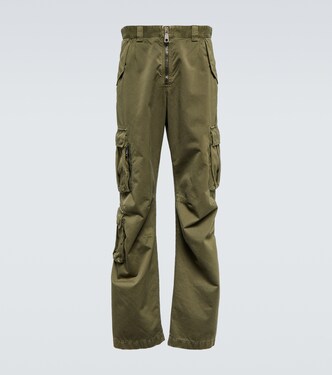 High-rise cotton cargo pants | Dolce&Gabbana