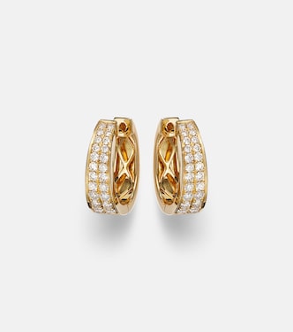 Boucles d'oreilles Meryl Small en or 18 ct et diamants | Anita Ko