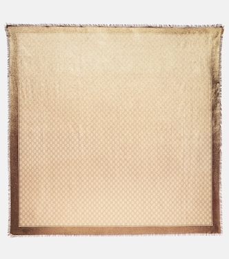 Schal GG aus Woll-Jacquard | Gucci