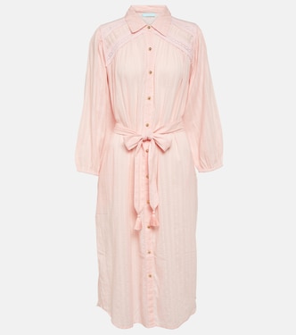 Cressida belted cotton shirt dress | Melissa Odabash
