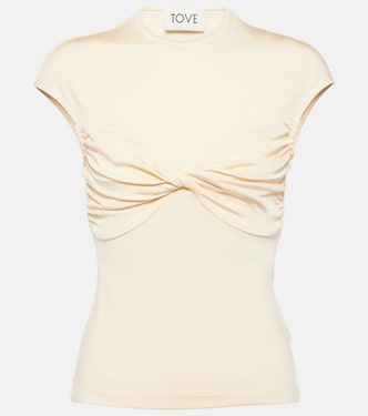 توب من الجيرسيه بتفاصيل زمزمة Paola | Tove