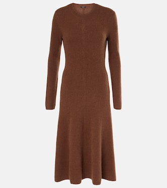 Cashmere-blend midi dress | Joseph