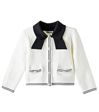 Embellished jacquard cardigan | Self-Portrait Kids