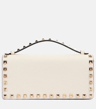 Rockstud leather wallet on chain | Valentino Garavani