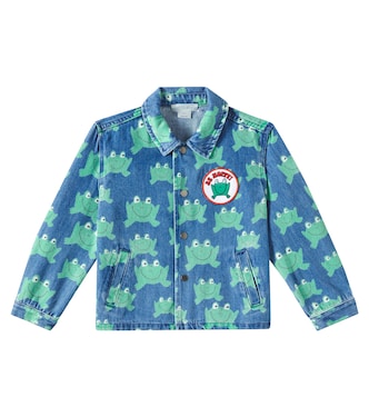 Printed denim jacket | Stella McCartney Kids